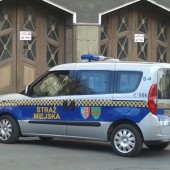 Strażnicy Miejscy uratowali mężczyznę.